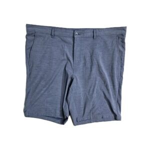 RGSTR Men 44 Blue Polyester/Cotton/Spandex Pockets Shorts Chino